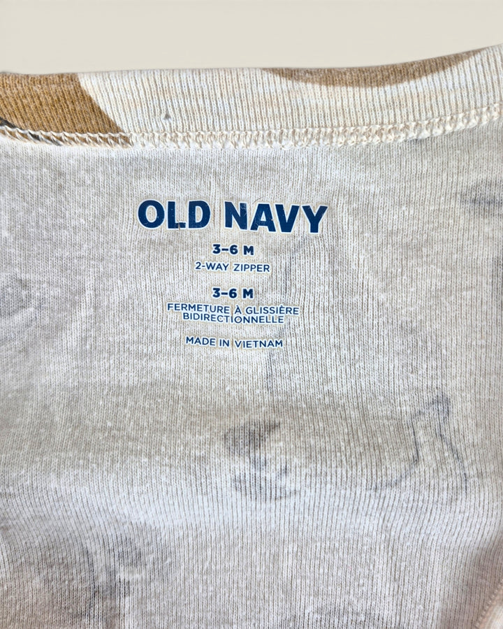 Pre-Loved Old Navy Sloth Footies 3-6M | Betty’s Marketplace
