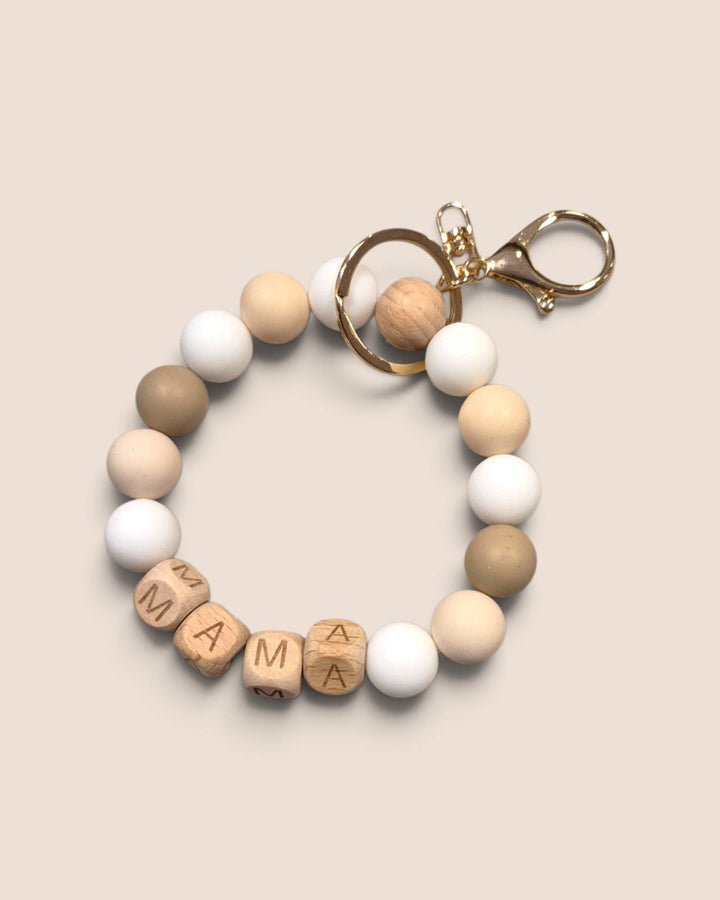 Teak Jewelry, Silicone Bead Wristlets