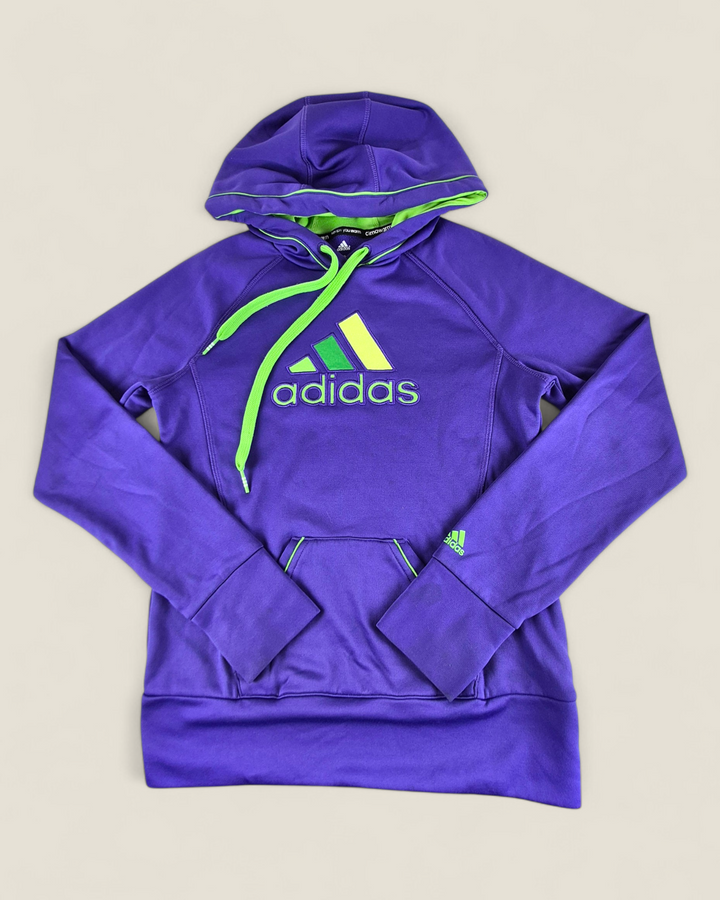 Pre-Loved Adidas Fleece Lined Purple Hoodie Ladies Small | Betty’s Marketplace