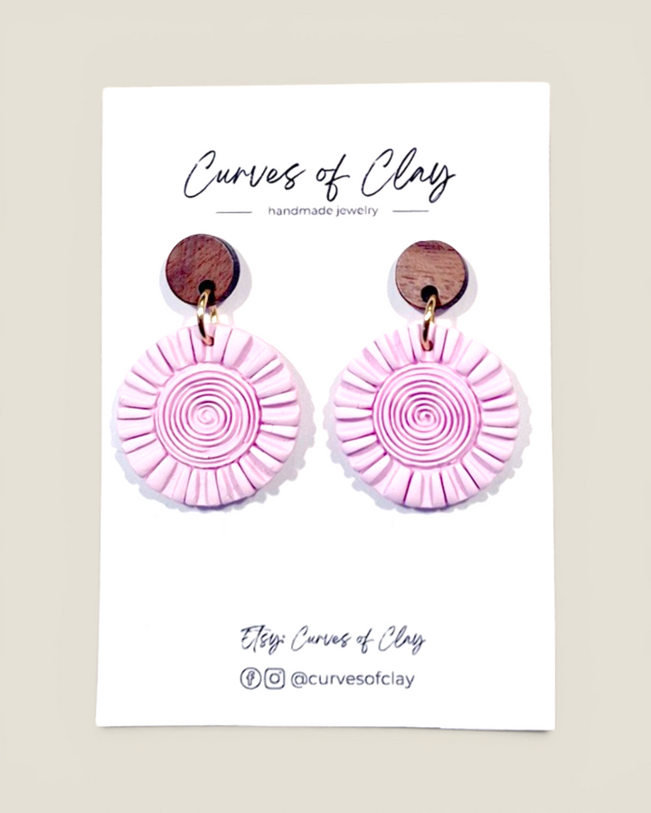 Curves of Clay, Everyday Dangle Earrings