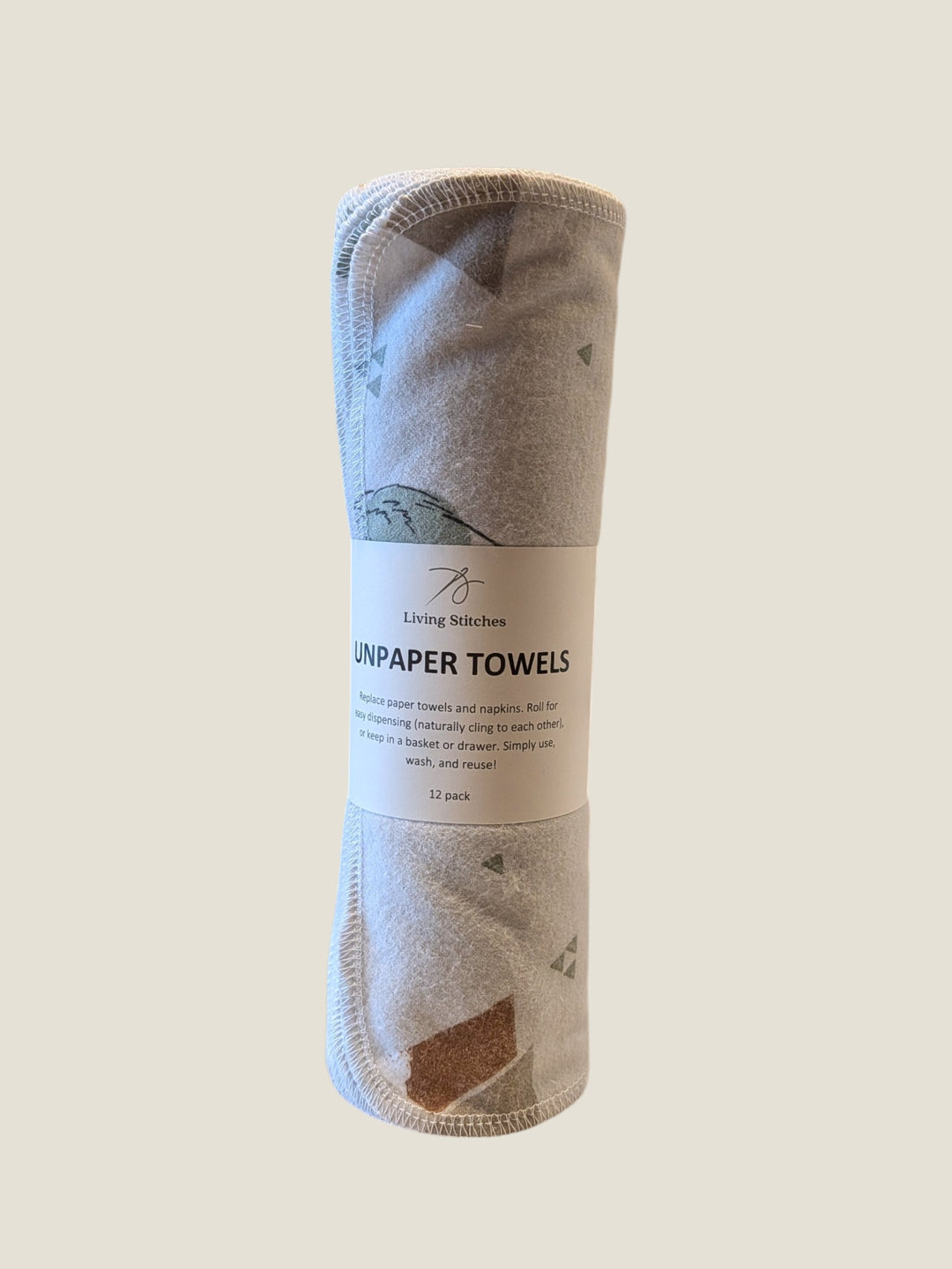 Living Stitches, Reusable UNpaper Towels