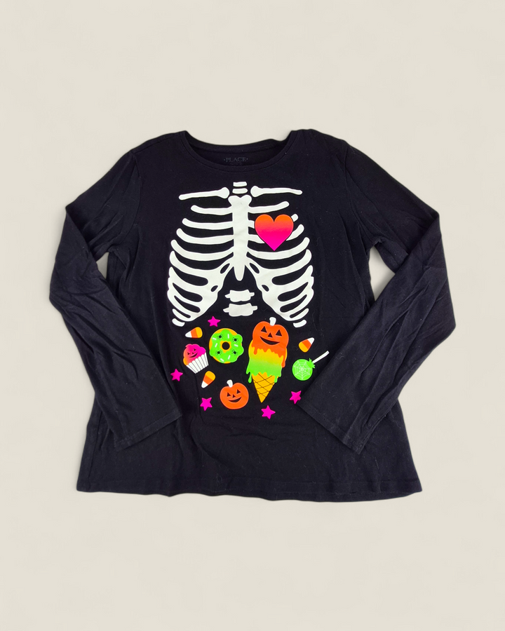 Pre-Loved Children's Place Skeleton Top Girls 16Y | Betty’s Marketplace