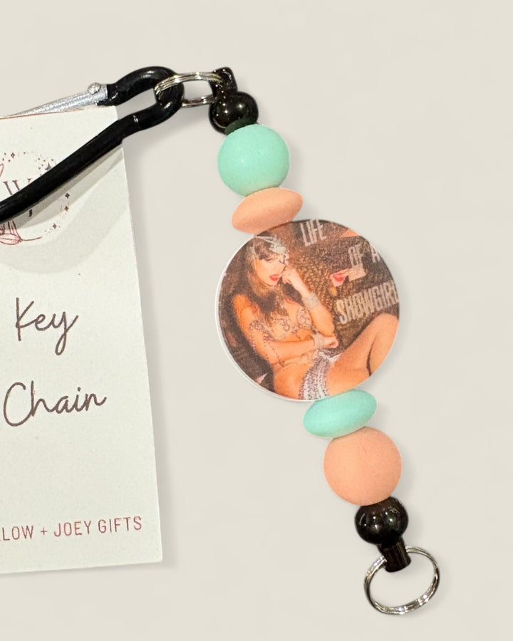 Silicone Pendant Keychains