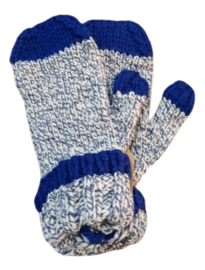 Knits By Gee, Rag Wool Mitts