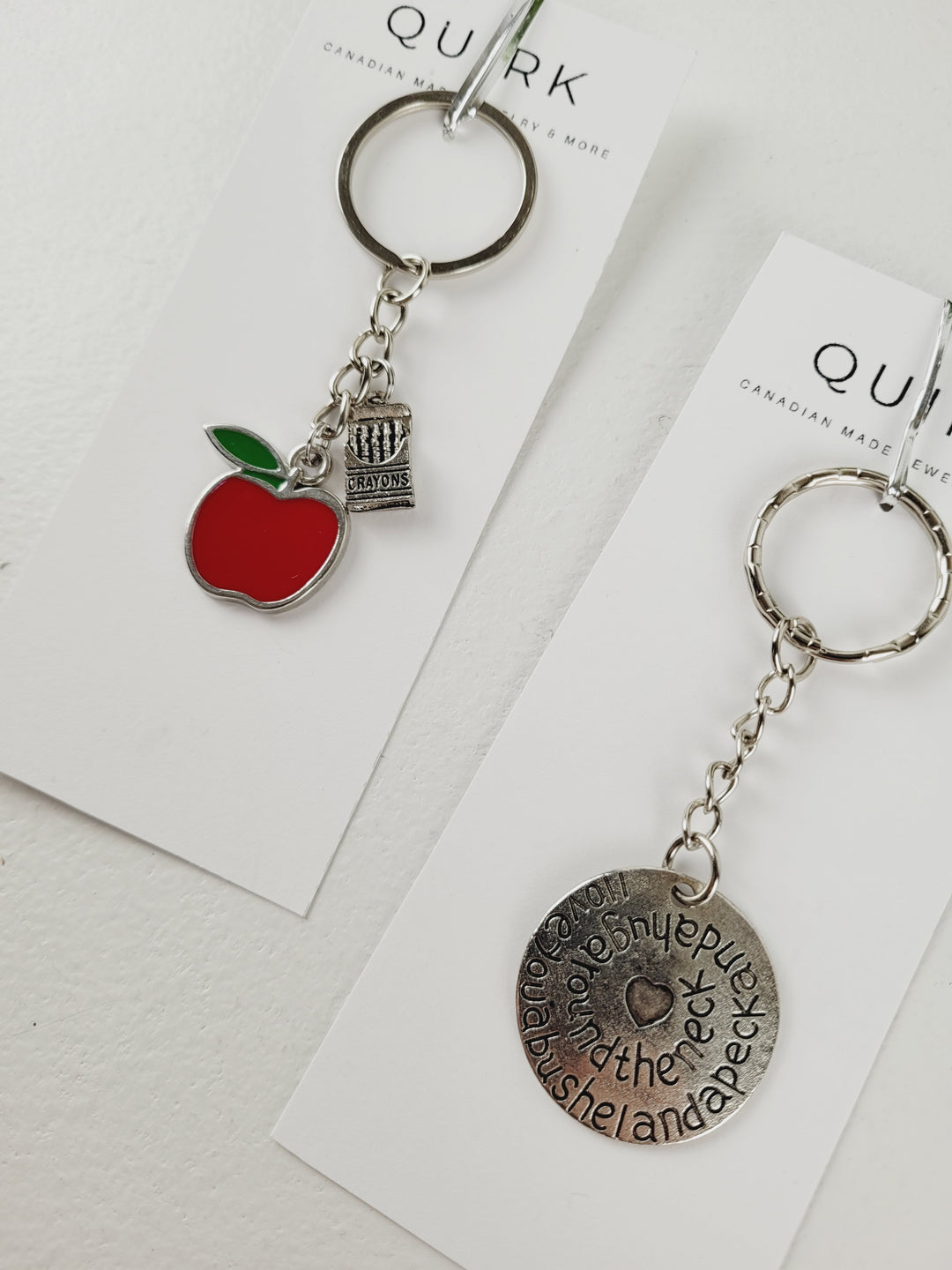 Quirk Handmade Jewelry, Keychains