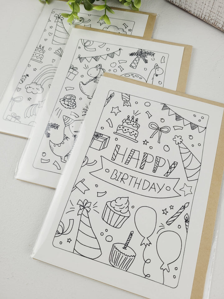 Pamplemoose Design, Colouring Cards