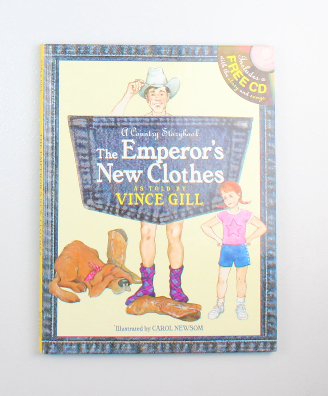 THE EMPEROR'S NEW CLOTHES COUNTRY STORYBOOK HARDCOVER EUC