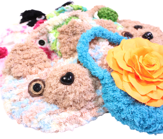 D&D Crafts, Crochet Animal Purses