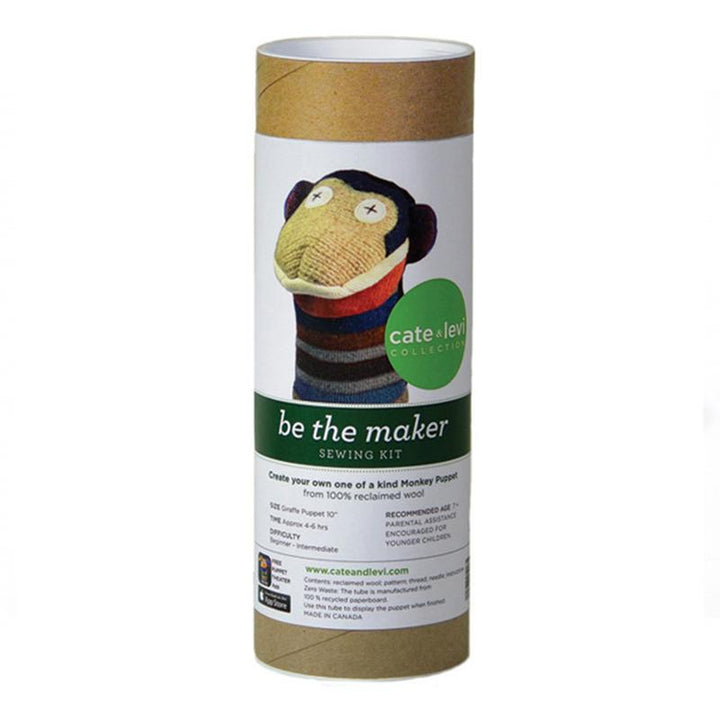 Cate & Levi, Be The Maker Upcycled Wool Puppets DIY Kits